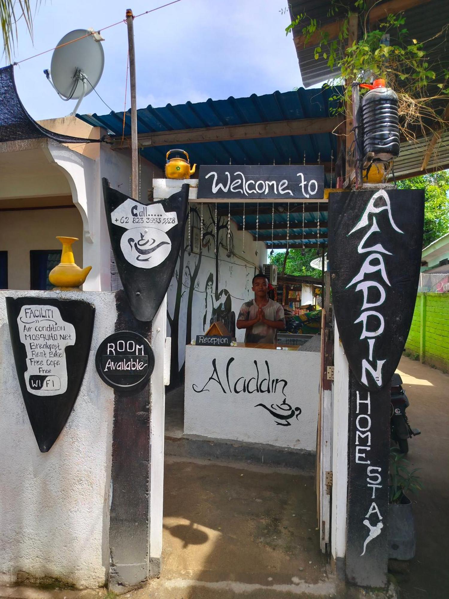 Aladdin Homestay Gili Air Exterior photo